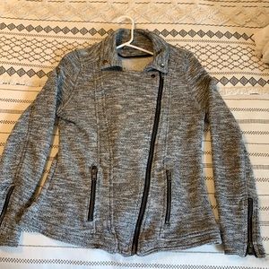 Market & Spruce knit moto jacket